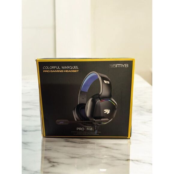IMYB Colorful Marquee Pro Gaming Headset - Picture 1 of 4